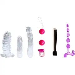  Набор для любовных игр Fantasy Kit из 7 предметов 