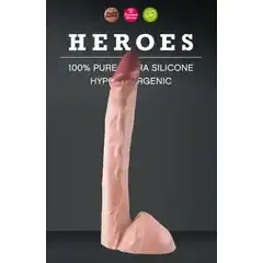  Фаллоимитатор большого размера Heroes #23 Flesh 30 см 