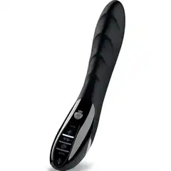  Вибратор с электростимуляцией Sizzling Simon Black Edition 27 см 