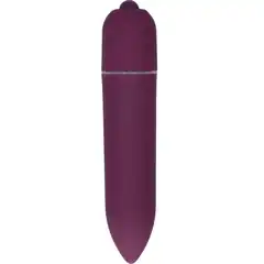  Фиолетовая удлинённая вибропуля Power Bullet Purple 8,3 см 