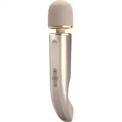  Бежевый жезловый вибратор Power Wand 29 см 