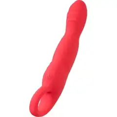  Розовый вибратор для точки G с двигающейся головкой Carnation 19 см 