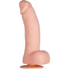  Силиконовый фаллоимитатор на присоске PURRFECT SILICONE DELUXE DONG 8.5INCH 21 см 