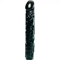  Чёрный фаллоимитатор BIG BONANZA 13 BLACK BUTT PLUG 33 см 
