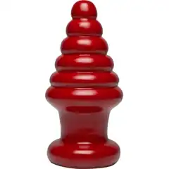  Красный анальный плаг Destroyer Cherry Bomb 22,9 см 
