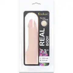  Насадка на пояс Harness с Real body 18,5 см 