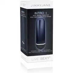  Синий вибромассажер Intro 1 Blue 9,5 см 