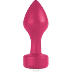  Розовый анальный плаг Elegant Pink 8,3 см 
