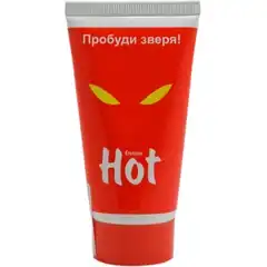  Возбуждающая гель-смазка HOT с женьшенем 50 мл 