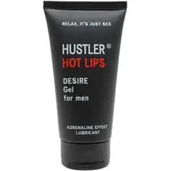  Возбуждающая мужская гель-смазка HOT LIPS 75 мл 