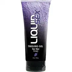  Женский возбуждающий лубрикант Liquid Sex Tingling Gel for Her с ароматом винограда 56 гр 