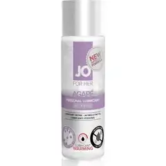  Женский гипоаллергенный возбуждающий лубрикант JO AGAPE LUBRICANT WARMING 120 мл 