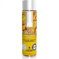  Ароматизированный лубрикант на водной основе со вкусом лимона JO Flavored Lemon Splash 120 мл 