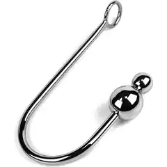  Анальный крюк Double Ball hook с двумя шариками на кончике 