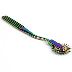  Радужное колесо с шипами Rainbow Pinwheel 