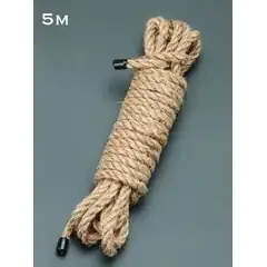  Пеньковая верёвка для бондажа 5 м 