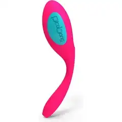  Розовый вибростимулятор DIVER EGG VIBE с управлением при помощи смартфона 
