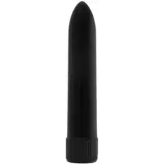  Чёрный вибратор GC Easy Vibe 13,2 см 