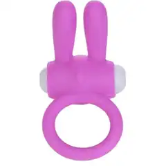  Розовое виброколечко для пениса Power Rabbit Clit Cockring 