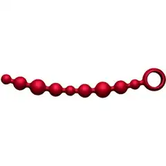  Большая красная анальная цепочка Joyballs Anal Wave 29,8 см 