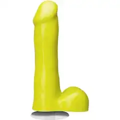  Жёлтый фаллоимитатор Icon 6 Slim Dong with Balls 16,5 см 