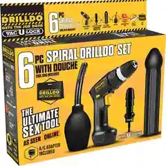  Секс-набор SPIRAL DRILLDO SET 6 PIECE 