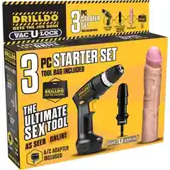  Секс-набор из 3 предметов DRILLDO STARTER SET 3 PIECE 