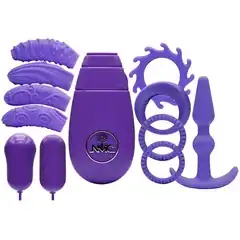 Фиолетовый вибронабор FLIRTY KIT SET 