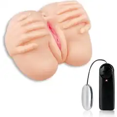  Вагина и анус Vibrating Spread From Behind Pussy Ass 