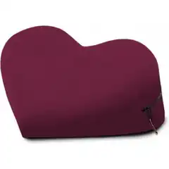  Бордовая подушка-сердце для любви Liberator SE Retail Heart Wedge 