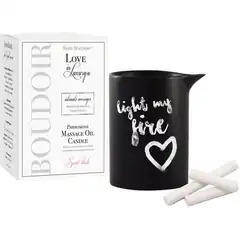  Массажная свеча с феромонами Love In Luxury Seduced Pheromone Soy Massage Candle Sweet Blush 154 мл 