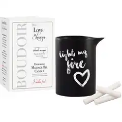  Массажная свеча с феромонами Love In Luxury Seduced Pheromone Soy Massage Candle Forbidden Fruit 154 мл 