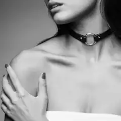  Чёрный чокер Maze Single Choker 
