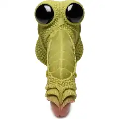  Фантазийный фаллоимитатор Swamp Monster Green Scaly Silicone Dildo 23,9 см 