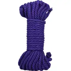  Фиолетовая верёвка для связывания и фиксации Bind Tie 9,14 м 