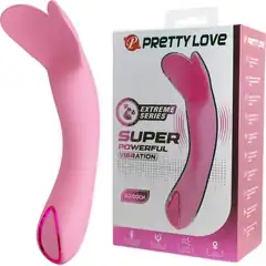  Розовый мини-вибратор DJ Cock 13,9 см 