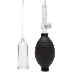  Прозрачная клиторальная вакуумная помпа Clitoral Pump with Quick Release 