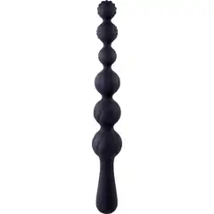  Черная анальная цепочка Beads Hunter 22,9 см 