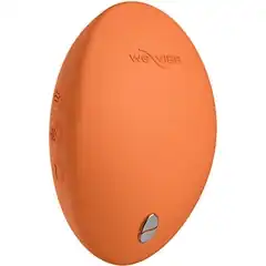  Оранжевый вибратор We-Vibe Temp для температурных игр 