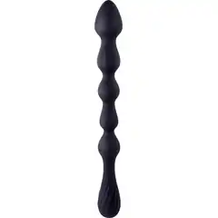  Черная анальная цепочка Hunter Beads 26,7 см 