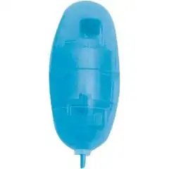  Голубое виброяйцо Climax Bullets 10x Super Vibrating Bullet 10 см 