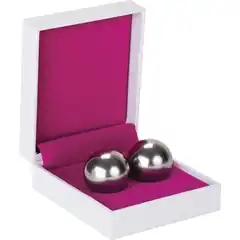  Серебристые вагинальные шарики Ben Wa Balls Heavy Weight 