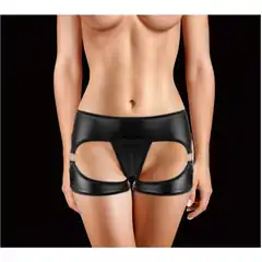 Чёрные трусики с вибрацией Exotic Vibrating Panty 