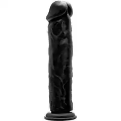  Чёрный фаллоимитатор Realistic Cock 11 