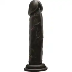  Чёрный фаллоимитатор Realistic Cock 8 