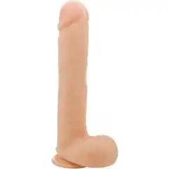  Телесный фаллоимитатор Realistic Cock 15 With Scrotum 38 см 
