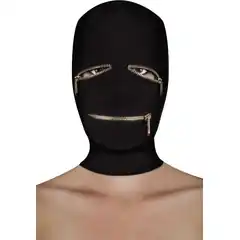  Маска на лицо с прорезями на молнии Extreme Zipper Mask with Eye and Mouth Zipper 