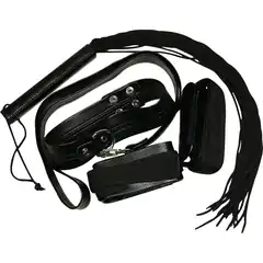  Ошейник с поводком Bondageset Ultimate 