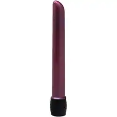  Фиолетовый тонкий вибратор Boy Friend 14,5 см 