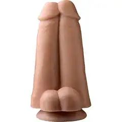  Сдвоенный фаллоимитатор Dual Dicks 23 см 